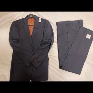 Navy Blue Jos. A. Bank Suit